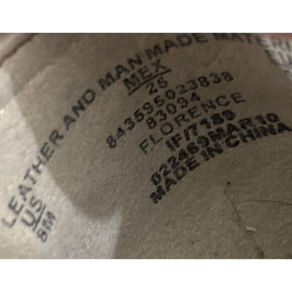 Covington Women's Size 8 Beige Leather Woven Slip-On  Loafers Casual Shoes - Picture 8 of 8